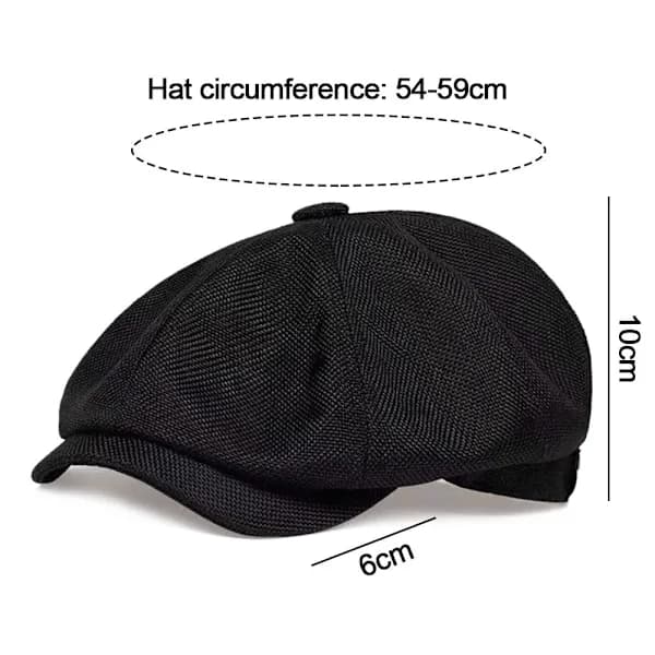 Retro Baret Newsboy Hat KAFFE kaffe