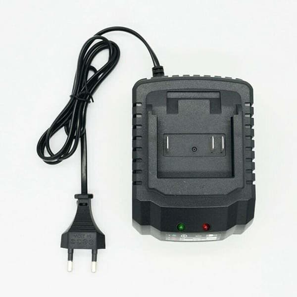 Charger for 18V 21V Lithium Battery, Compatible with Drill, Angle Grinder, Electric Fan, Power Tools, EU Plug