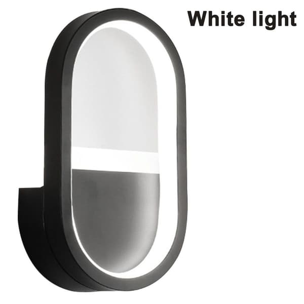 LED mini væglampe dæmpbar indendørsbelysning aluminium sort KLB