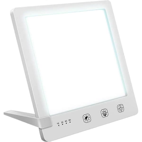 Therapy Natural Full Spectrum Light, UV-Free LED, Adjustable Brightness, Wake-Up Light & Daylight for Home Office US Plug