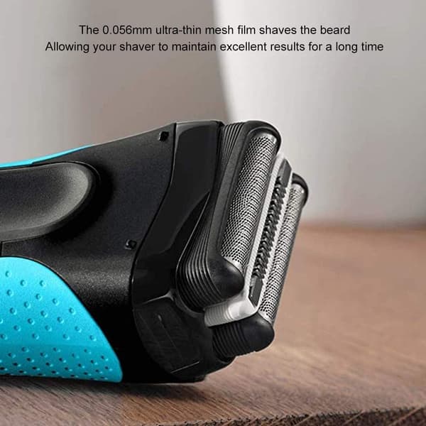 Barberhode for Braun 3 Series 300S / 301S / 310S, Barberbladsett Foliehode Tilbehør 32B Passer