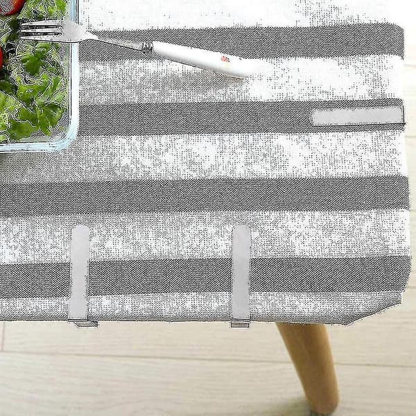 Tablecloth Clips - 12 Pcs Stainless Steel, Non-slip Adjustable Tablecloth Holders