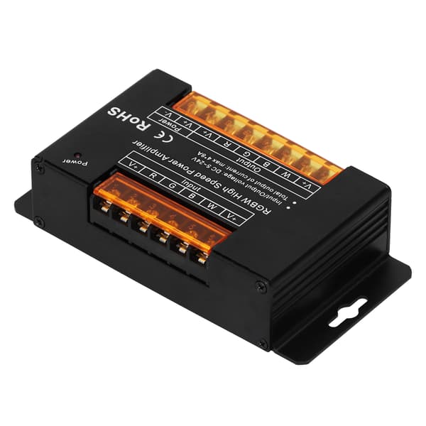 LED Signal Amplifier Module for Home RGB Light Strip Controller 0.1%100% DC5V24V
