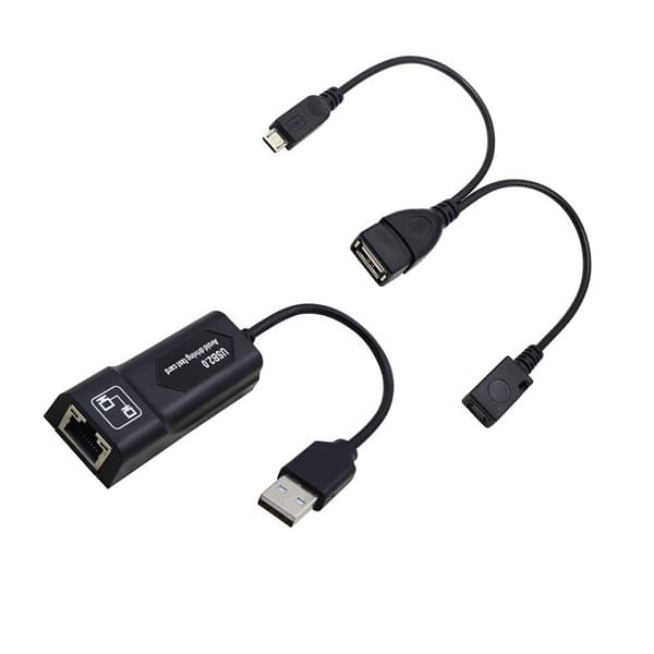 Eksternt netværkskort USB2.0 USB til RJ45 netværksport