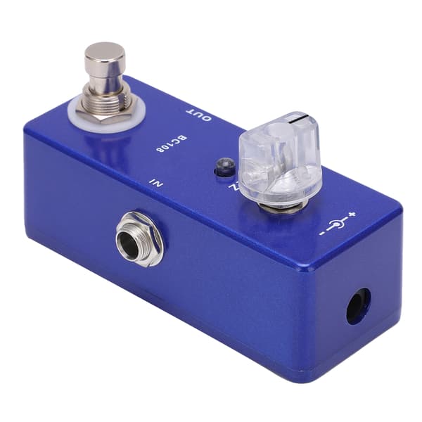 Fuzz Effect Mini Metal Effektorpedal med True Bypass Musiktilbehør