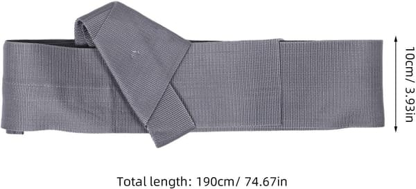 Japansk kimono-obi til mænd til formel Yukata med design og stabil form, let Dacron-materiale velegnet til afslappede lejligheder