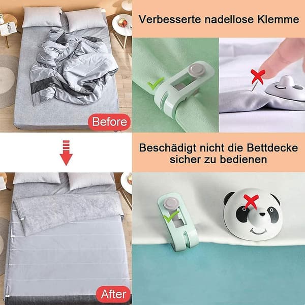 12-delt dynfeste sengeteppe dynetrekk, dynetrekk,