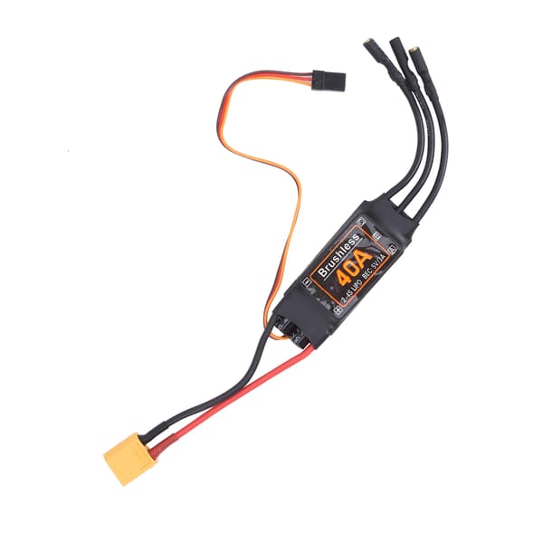 40A Børsteløs ESC Hastighedsregulator 5V/3A BEC Udgang til RC Drone Fly Tilbehør