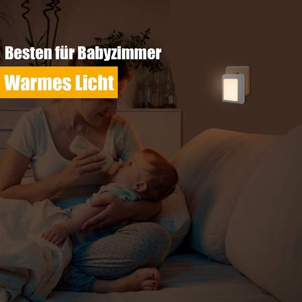 Eight-light socket with twilight sensor, brightness infinitely adjustable