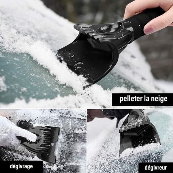 Robust isskraber med handske - effektiv frostfjerner
