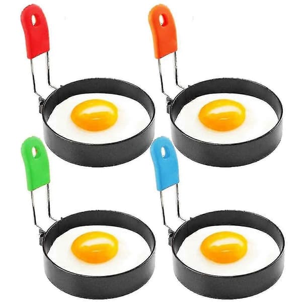 Muffins Egg Stekeform Kjøkken Omelettform Eggring Sandwich Frokost Matlaging Rustfritt Stål