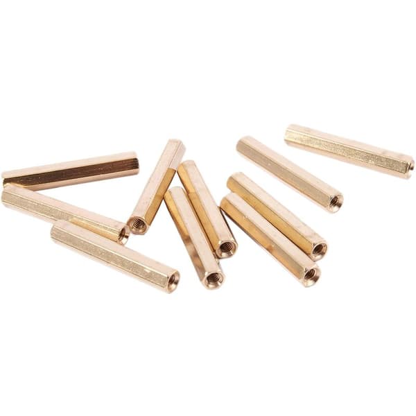 10 stk M3 gjengede sekskantavstandsstykker 30 mm lange