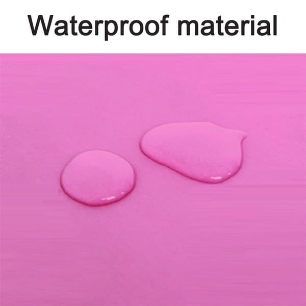 Barnas lekeboks, lekeoppbevaringsmatte rosa KLB