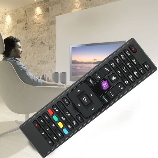 Passer til JVC HD-TV fjernkontroll RC4875 / RC-4875 erstatningsfjernkontroll