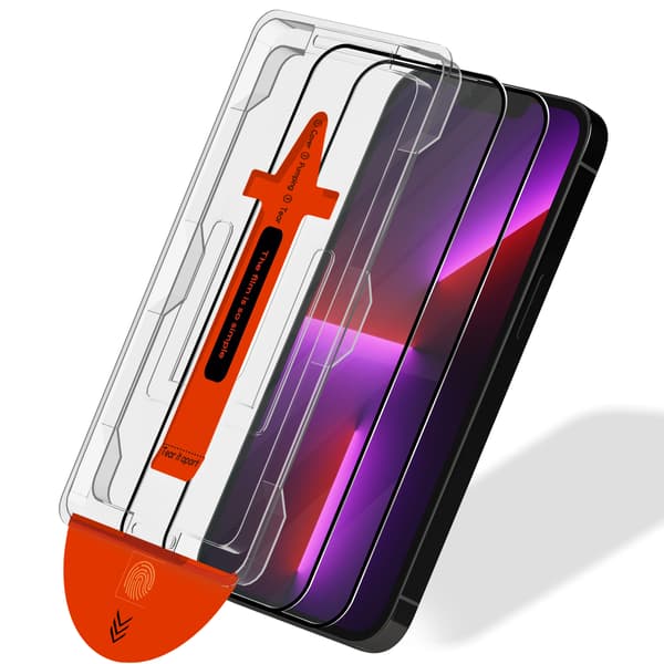 2-pack iPhone 13 Pro Screen Protector - Tempered Glass | [Automatic Installation] - Bubble-free iPhone 13 Pro iPhone 13 Pro iPhone 13 Pro Iphone 13 Pro