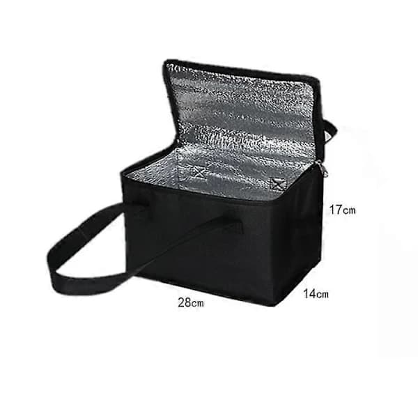 ZK-1st Termisk Køletaske Sort (28cm x 17cm x 14cm)
