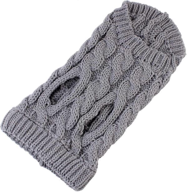 Knitted Wool Dog Vest, Warm Winter Sweater for Small, Medium, and Large Dogs