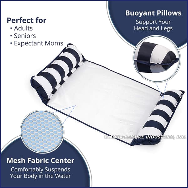 4-i-1 Monterey Hängmatta Pool Float & Vattenhängmatta – Multi-Pu DXGHC