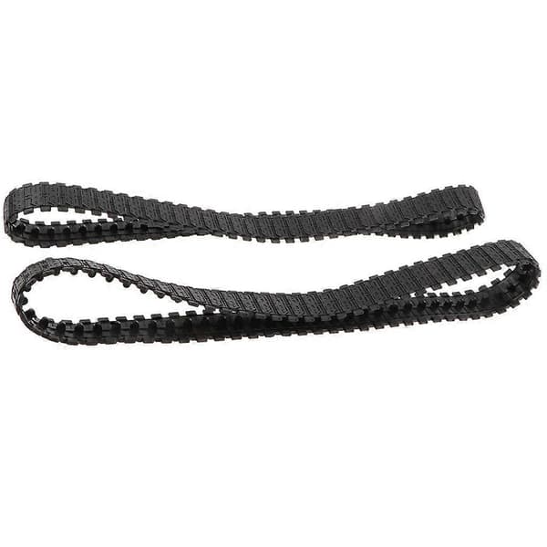 Pair 66cm Circumference Rubber Tank Chassis Track For DIY Robot Replacement Kit Toy