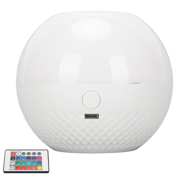 16 Colors Ambient Night Light High Sensitive Remote Control Touch Control RGB Bedside Lamp