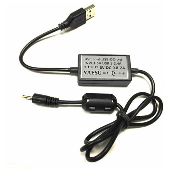USB-kabeloplader til Yaesu vx-1r vx-2r vx-3r usb-dc-21 radio
