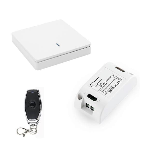 Wireless Smart Light Switch Rf 433mhz Lighting Control Intelligent Switch Ac 90-250v 10a Module (1 W