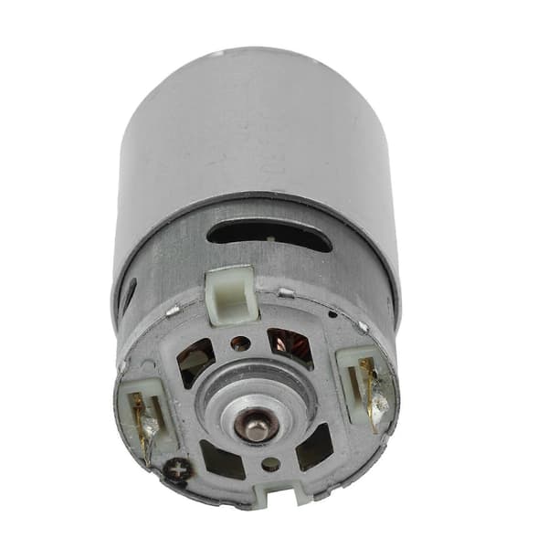 2X 18V Motor til Metabo BS18 Quick 317004430 Tilbehør til elværktøj Del Sølv Silver