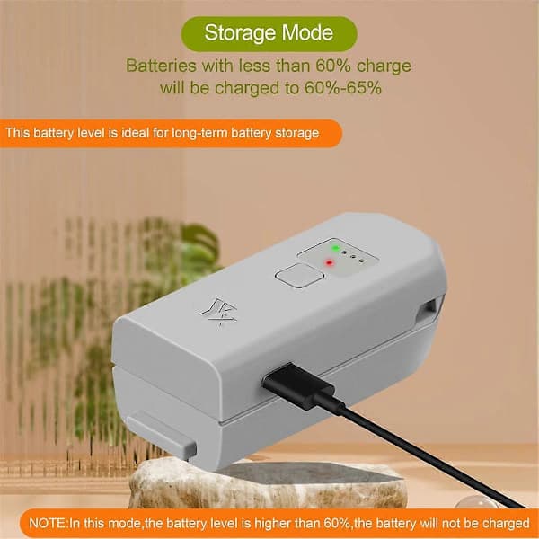 Til DJI NEO Drone Batterioplader USB & Type-C Opladningsbase Bærbar_tfrf