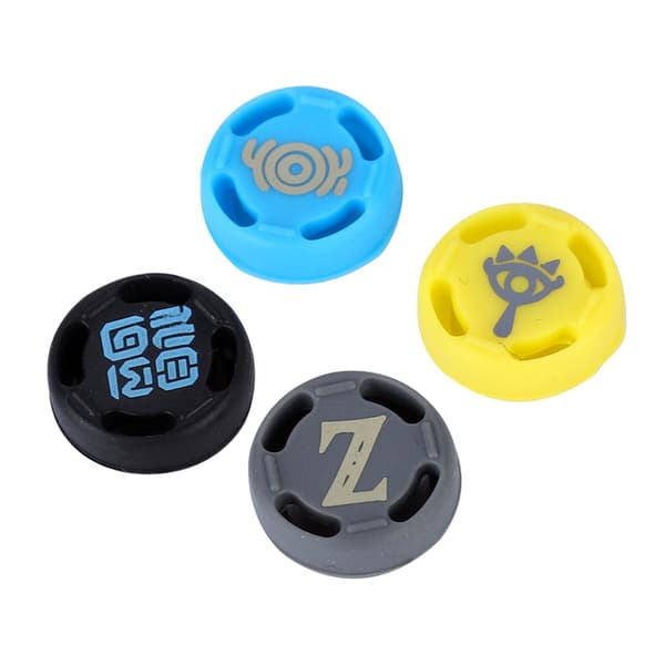 Sklisikkert erstatningsjoystick silikondeksel tommelgrep for Nintendo Switch/PS3/PS4