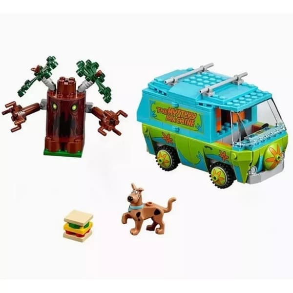 Scooby-Doo Mystery Machine Building Blocks 305 Pieces MOC Assembly Blocks-FF-