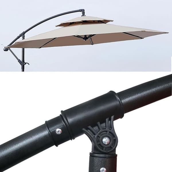 Terassivarjon varaosat, ulkoterasivarjon tarvikkeet, ohjauskiinnike