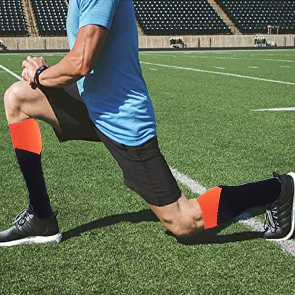 Compression Socks Nurses Runners Medical Socks Orange KLB