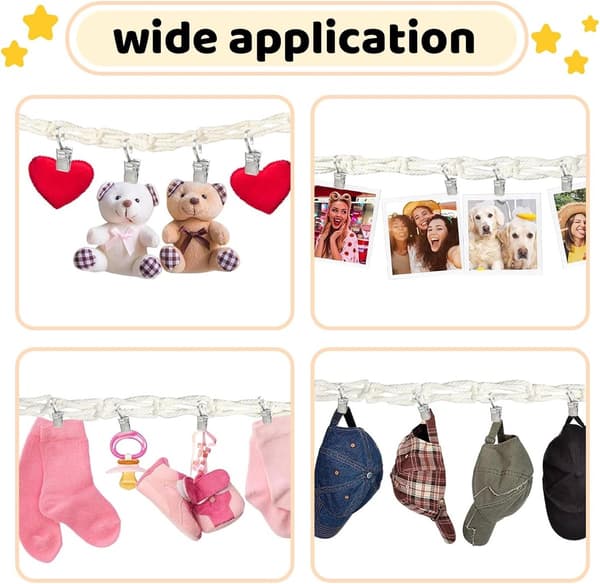Pieces Boho Toy Storage Chain - Hanging Storage Chain for Stuffed Animals - For Toy Storage and Organization ...