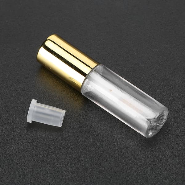 45 st 1,2 ml Mini Refillable Empty Lip Gloss Tubes Lipstick Bottle Container Dispenser Gold