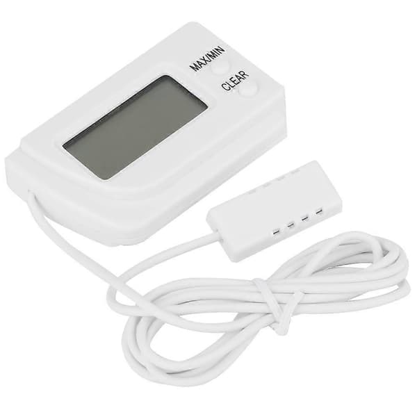 LCD-skærm Digital Inkubator Termometer Hygrometer med Fjernsensor