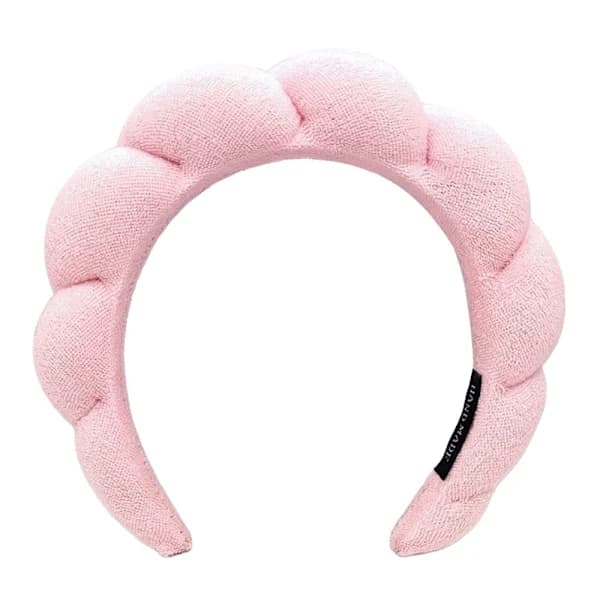 Svamp Pandebånd til Makeup MØRK ROSA mørkrosa