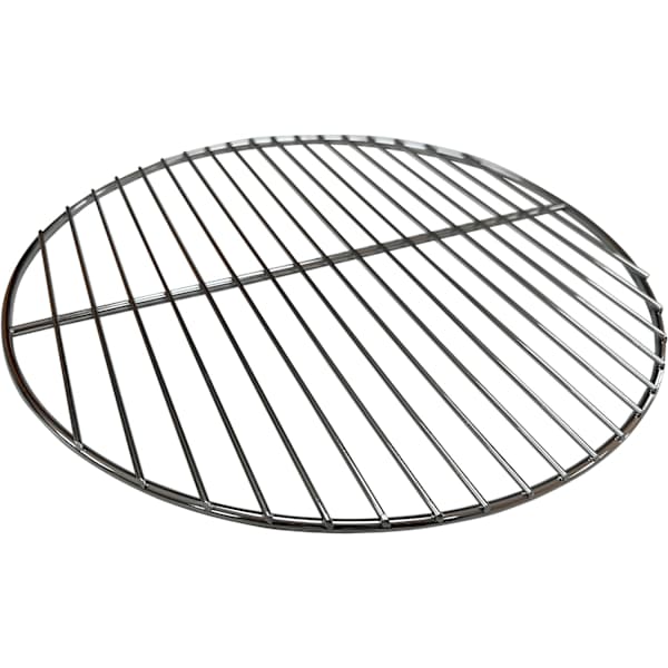 Rundt BBQ-grillgitter i forkromet stål til bærbar kuglegrill 35 cm
