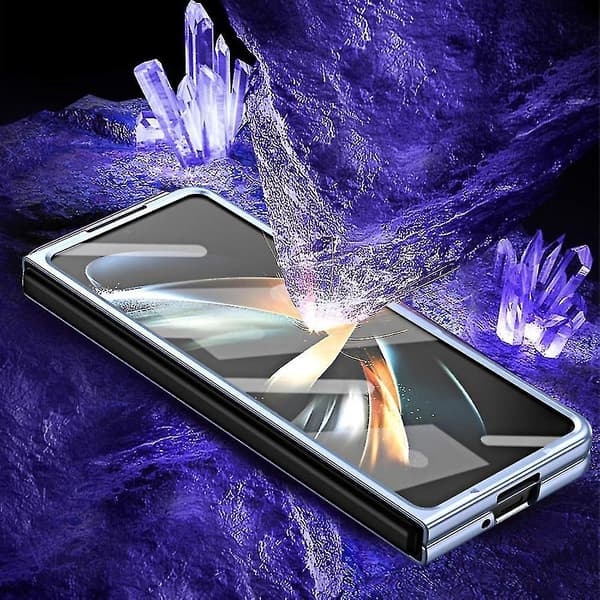 Case for Samsung Z Fold 5 with S Pen & S Pen Holder, Built-in Screen Protector Galaxy Z Fold 5 Case