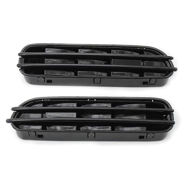 1 par Bil Side Wing Air Flow Vents Gitter Grill Til E60/e61 E39 M5 Blank Sort