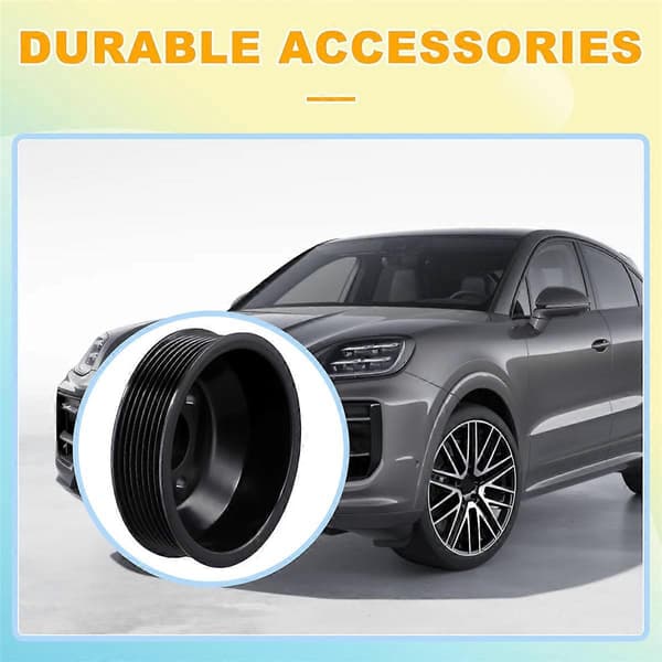 94810609101 Vandpumpeskyde til Porsche Cayenne S 4.8L Sort