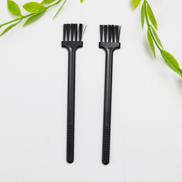 2 ST Computer Keyboard Cleaning Brush Small Portable PP Handle Nylon Antistatic Brushes for Computer and Small Space 2 Pack 2 Pack