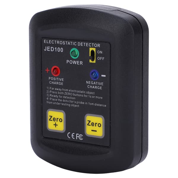 Elektrostatisk Spenningstester Ikke-vevd Stoff Statisk Elektrisitet Feltmåler JED100