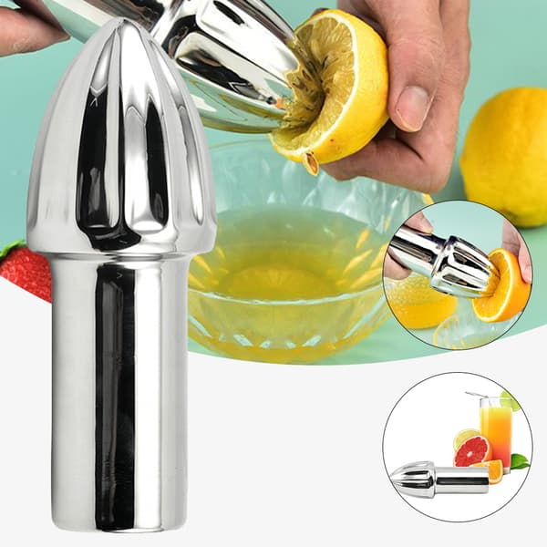 Professional Stainless Steel Manual Fruit Juicer Handheld Lemon Citrus Squeezer 1 Pack 1 Pack