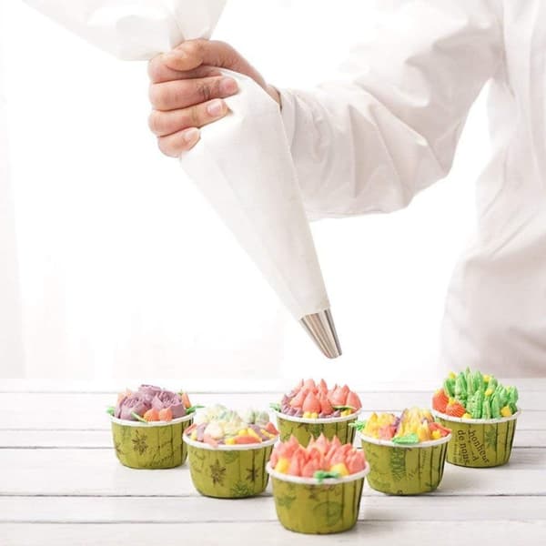 Queta 4-pack återanvändbara spritsar i extra stor/stor/medium/KLB