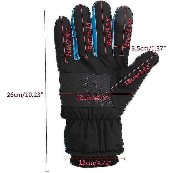 12v Vintervarme Elopvarmede Handsker USB-opladning Motorcykel Knallert Scooter