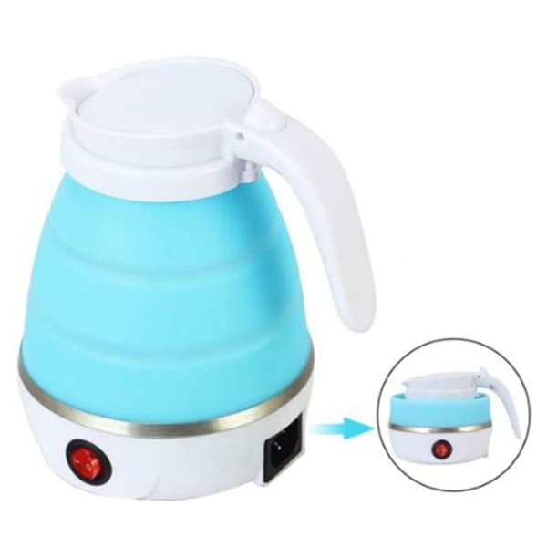 Foldable Kettle, Camping Cooker, Water Jug, Foldable Silicone Kettle KLB