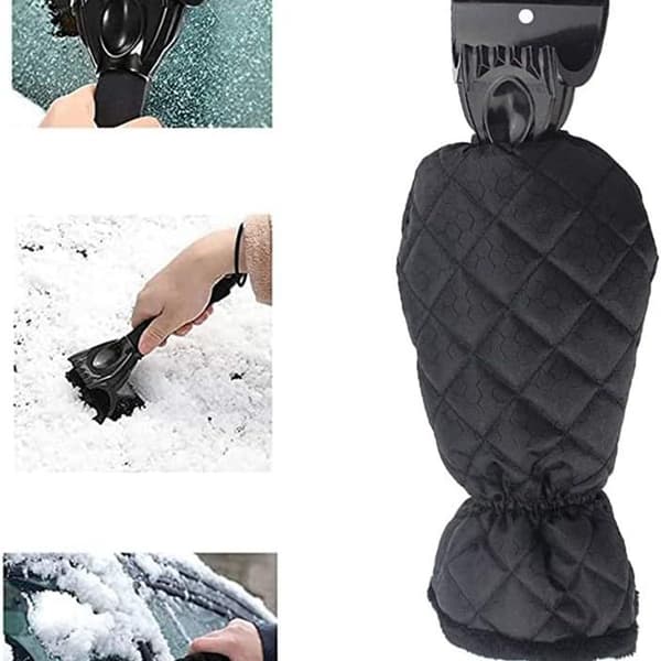 Robust isskraber med handske - effektiv frostfjerner
