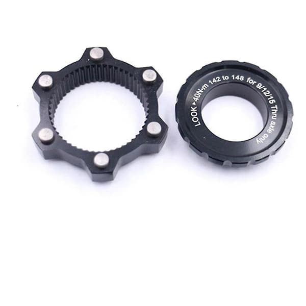 Center Lock nav Boost-adapter, CenterLock for 6-hulls bak 12X142 til 12X148, CenterLock for skivebrems