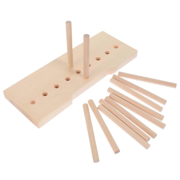 Brown Wooden Bow Maker for Party 1 Set Bow Making Tool