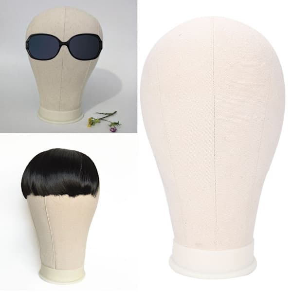 Treningsdukkehode Styling Parykkhode Modell Dukkehode Parykkholder (22 tommer)